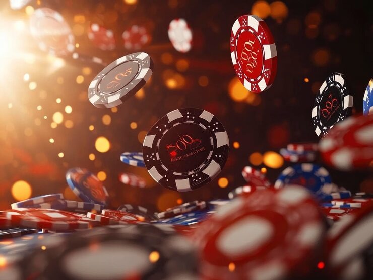 lensa4d mobile app interface showing live blackjack table and account dashboard